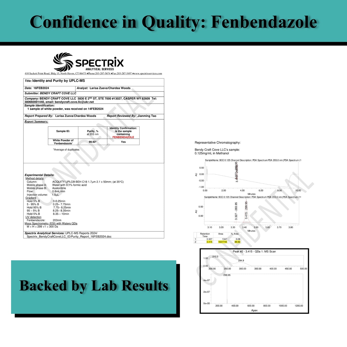 100 Gr/ 3.52 Oz Fenbendazole Powder 3rd Party Lab Testet with Measuring Spoon (222 Mg) - With Сard for Precise Powder Measurement